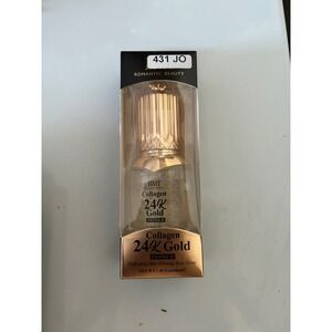 Romantic Beauty Collagen 24K Gold Hydrating Skin Firming Rose Scent 1.49oz 44ml